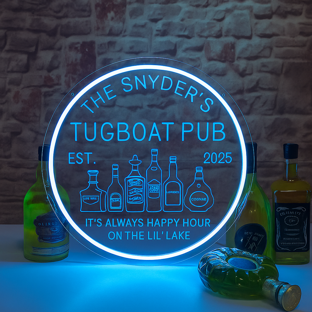 Custom Color Changing Bar Neon Sign