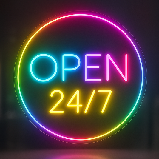 RGB Gradient LED Light with Music & Static Modes