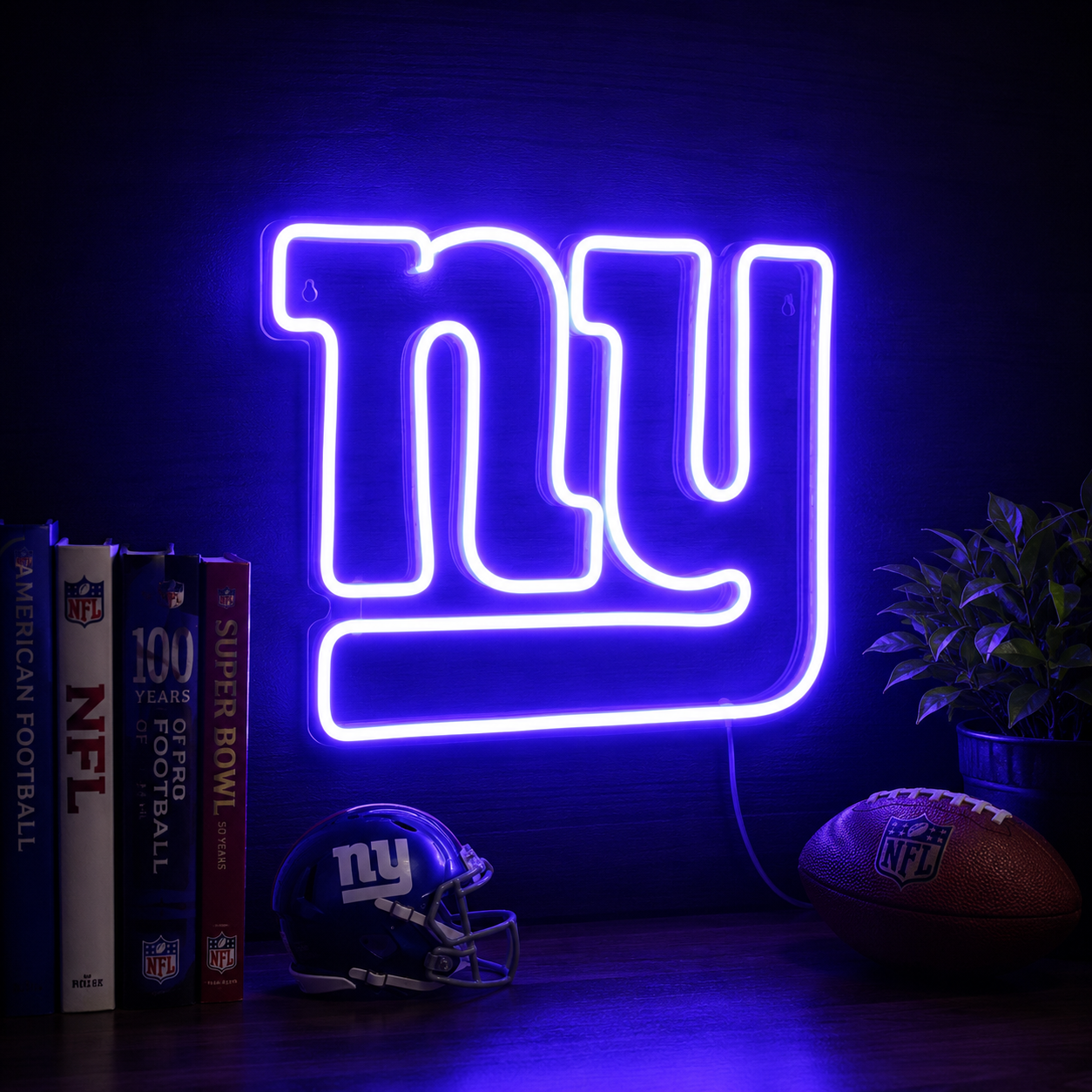 New York Giants led signs