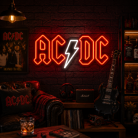 ACDC Inspired LED Neon Sign