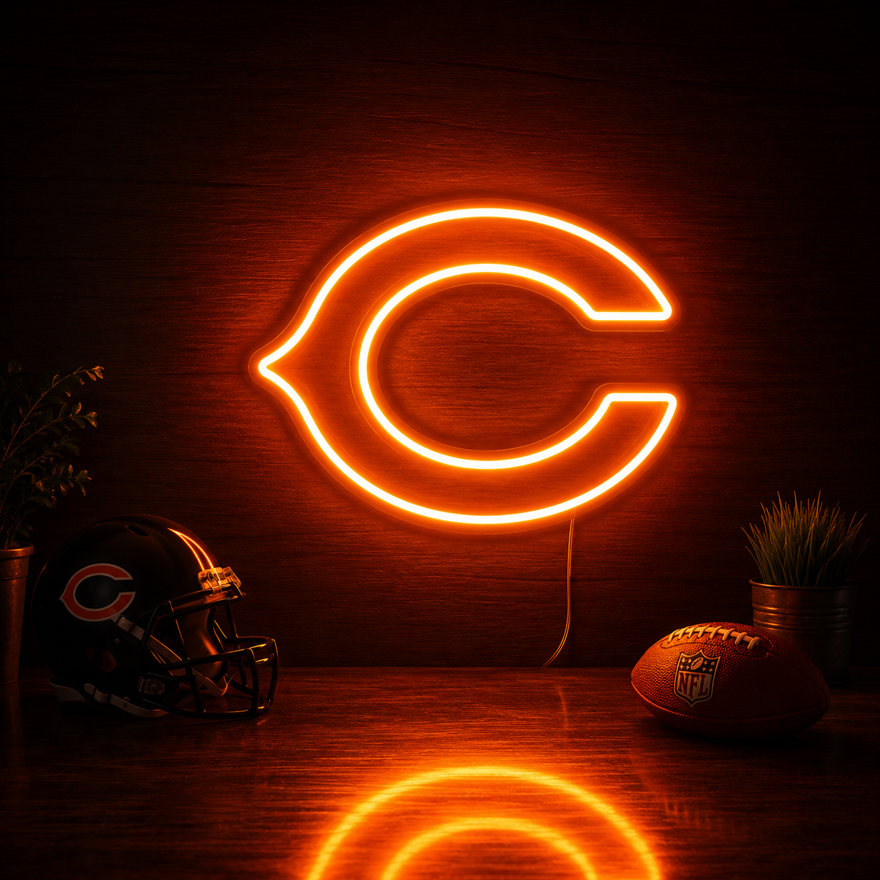 Chicago Bears LED Neon Sign