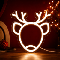 Christmas Reindeer LED Neon Sign