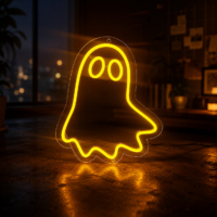 Cute Ghost LED Neon Sign