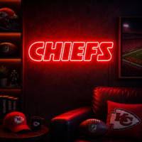 Kansas City Chiefs LED Neon Sign