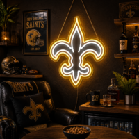 New Orleans Saints LED Neon Sign