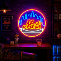 New York Mets LED Neon Sign