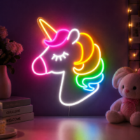 Rainbow Unicorn LED Neon Sign
