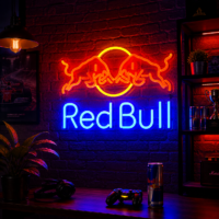 Red Bull Inspired LED Neon Sign