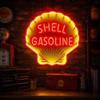 Shell Gasoline LED Neon Sign