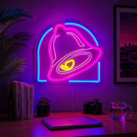 Taco Bell Inspired LED Neon Sign