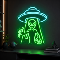 UFO Alien LED Neon Sign