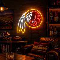 Washington Redskins Inspired LED Neon Sign